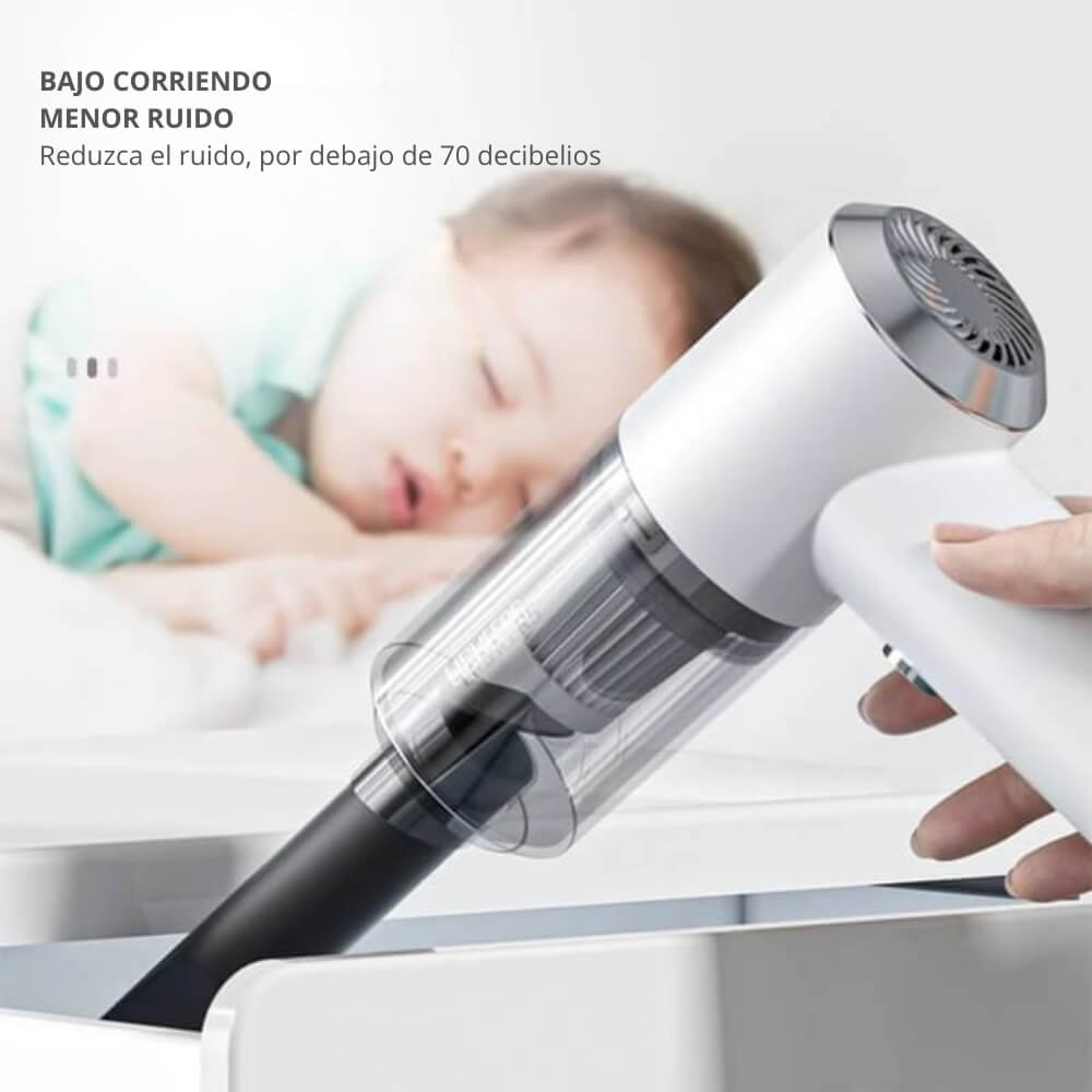 Aspiradora Portátil TurboClean 3X (Aspirar, Inflar y Medir Presión) + Envío gratis