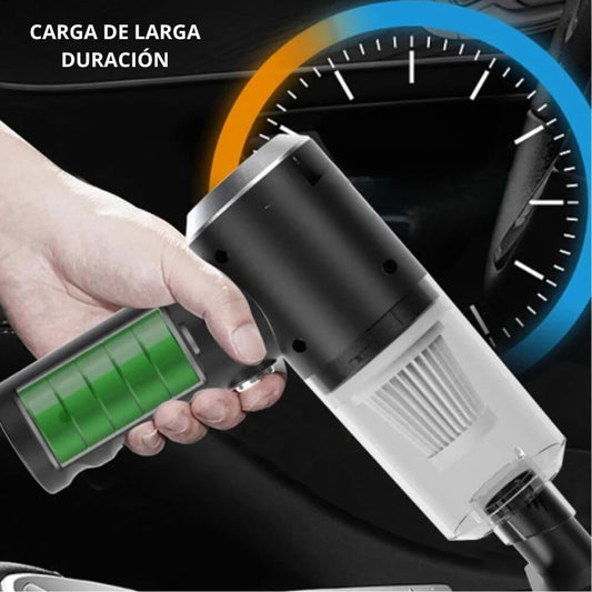 Aspiradora Portátil TurboClean 3X (Aspirar, Inflar y Medir Presión) + Envío gratis